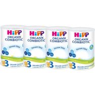 Hipp 3 Organik Combiotic 10+ Ay 4x350 gr Çoklu Paket Devam Sütü