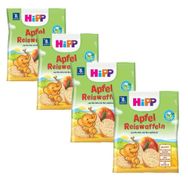 Hipp 30 gr X 4 Organik Elmalı Pirinçli Bebek Gofreti