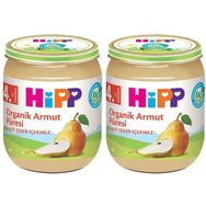 Hipp 4+ Ay 125 gr Organik Armut Püresi Kavanoz Maması