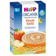 Hipp 4+ Ay 250 gr Organik Tahıl Bazlı Ek Gıda Organik Sütlü Elmalı