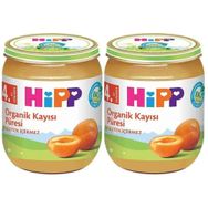 Hipp 4+ Ay 2x125 gr Organik Kayısı Püresi Kavanoz Maması