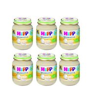 Hipp 4+ Ay 6x125 gr Organik Sütlaç Kavanoz Maması