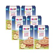 Hipp 6+ Ay 6x250 gr Organik İyi Geceler Yulaflı Elmalı Kaşık Maması
