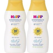 Hipp Babysanft 2x200 ml 30 Faktör Bebek Güneş Koruyucu Sütü