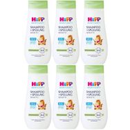 Hipp Babysanft Shampoo + Spülung Sensitive 6x200 ml Çocuk Şampuanı