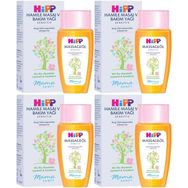 Hipp Mamasanft 4x100 ml Sensitive Hamile Masaj ve Bakım Yağı