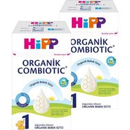 Hipp No:1 Organik Combiotic 2x600 gr 0-6 Ay Bebek Sütü