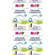 Hipp No:1 Organik Combiotic 4x600 gr 0-6 Ay Bebek Sütü