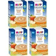 Hipp Organik İyi Geceler Elmalı Sütlü 4x250 gr Kaşık Mama