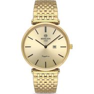 HISLON CL119G-08SG ALTIN ERKEK KOL SAATİ
