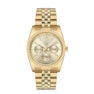 Hislon QT118G-08SG Gold Kadın Kol Saati