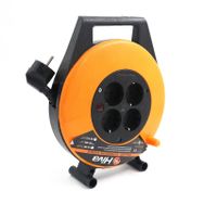 Hiva HV305 3x1.5 mm 5 mt Makaralı Uzatma Kablosu
