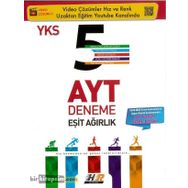 Hız Ve Renk Yayınları AYT Eşit Ağırlık Özel 5'li Deneme