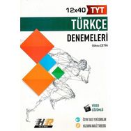 Hız ve Renk Yayınları TYT Türkçe 12x40 Denemeleri
