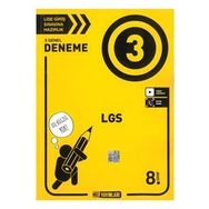 Hız Yayınları - 8. Sınıf Tüm Dersler 3 Deneme Sınavı