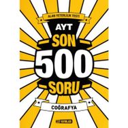 Hız Yayınları AYT Coğrafya Son 500 Soru