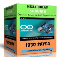 Hızlı ve Kolay Arduino Öğreten Kitap Seti 6 Süper Kitap