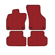 HLP BMW 7 Serisi F01 2009-16 Kırmızı Lüks Halı Paspas Seti
