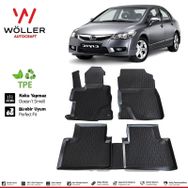 HLP Honda Civic FD6 Paspas 2006 2012 Arası 3D Havuzlu Wöller Paspas