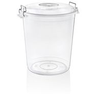Hobby Life Plastik 3 No Şeffaf Kilitli 45 lt Bakliyat Kovası