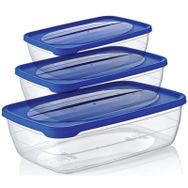 Hobby Life Plastik Trend 3'lü Saklama Kabı