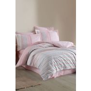 Hobby Trella Pembe Poplin Çift Kişilik Nevresim Takımı