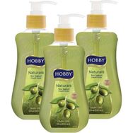Hobby Zeytinyağı Özlü 400 ml X 3 Sıvı Sabun