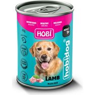 Hobi 400 gr Kuzu Etli Yetişkin Köpek Konservesi
