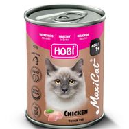 Hobi 400 gr Maxicat Tavuklu Yetişkin Kedi Konservesi