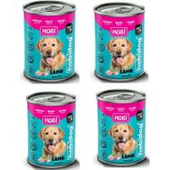Hobi 4x400 gr Kuzu Etli Yetişkin Köpek Konservesi