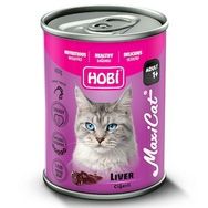Hobi Maxicat Ciğerli 400 gr Kedi Konserve Mama