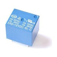 Hobi Mekatronik 12VDC 250 V 10 A 5 Pin SRD SL C Relay Mavi Röle