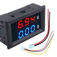 Hobi Mekatronik DC 100V 10A Dijital Voltmetre Dijital Ampermetre