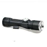 Hobimtek HD-675 Mat Siyah Ultra Parlak Göz Alıcı Şarj Edilebilir LED Metal Kasa Mini El Feneri