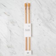 Hobium La Mia Whitewood 10 mm 36 cm Ahşap Örgü Şişi
