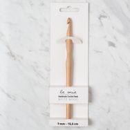 Hobium La Mia Whitewood 7 mm 15.5 cm Ahşap Yün Tığ