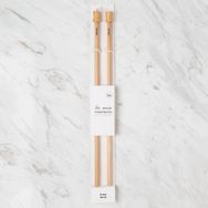 Hobium La Mia Whitewood 8 mm 36 cm Ahşap Örgü Şişi