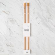 Hobium La Mia Whitewood 9 mm 36 cm Ahşap Örgü Şişi