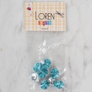 Hobium Loren Crafts 234 Turkuaz 8'li Düğme