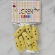 Hobium Loren Crafts 77 Sarı Çoban 8'li Düğme