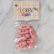 Hobium Loren Crafts 81 Pembe Çoban 8'li Düğme