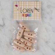 Hobium Loren Crafts 82 Pudra Rengi Çoban 8'li Düğme
