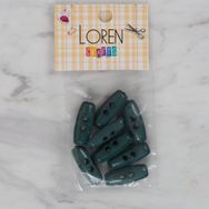 Hobium Loren Crafts 91 Yeşil Çoban 8'li Düğme