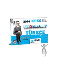 HocaWebde Yayınları - 2024 KPSS Genel Yetenek Türkçe Video Ders Notu