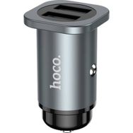 Hoco NZ4 Çift Gri USB 24 W Hızlı Şarj Araç Çakmaklık Şarj Adaptörü Oto Şarj Başlığı