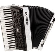 Hohner A16812 Bravo III 120 White Pearl Akordiyon