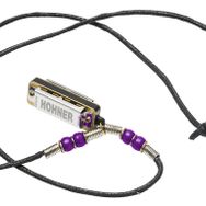 Hohner M38N-PU Mor Mini Kolye Armonika