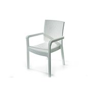 Holiday Rattan Beyaz Bahçe Sandalyesi