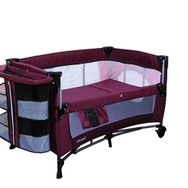 Holmer Kids Maxi Comfort Coolstyle 70x110 cm Anne Yanı Mürdüm Oyun Parkı