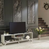 Homedora Parma Beyaz TV Sehpası